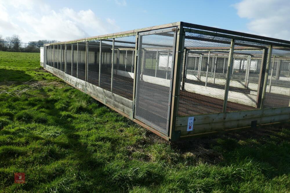 METAL VERANDA AND NIGHT SHELTER PENS