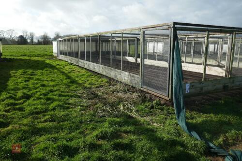 METAL VERANDA AND NIGHT SHELTER PENS