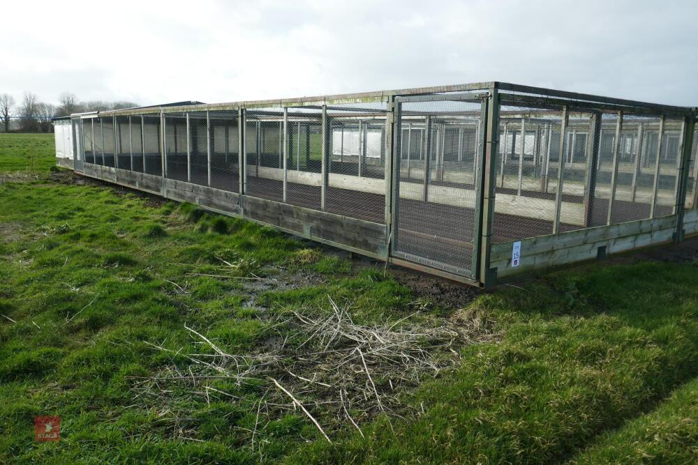 METAL VERANDA AND NIGHT SHELTER PENS