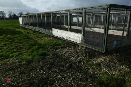 METAL VERANDA AND NIGHT SHELTER PENS