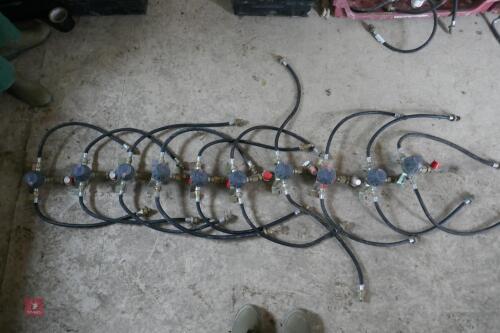 9 NOVACOMET GAS CHANGEOVER VALVES