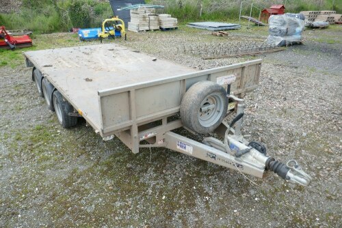 IFOR WILLIAMS LM146G3 FLAT BED TRAILER
