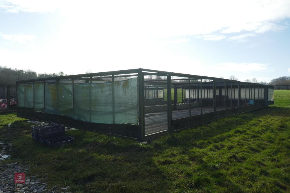 METAL VERANDA AND NIGHT SHELTER PENS