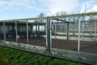 METAL VERANDA AND NIGHT SHELTER PENS - 8