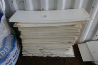 LARGE QTY OF APPROX 3' X 1' BOARDS