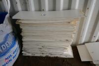 LARGE QTY OF APPROX 3' X 1' BOARDS - 2