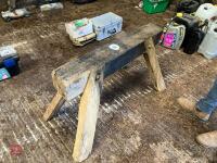 HOMEMADE SAW HORSE