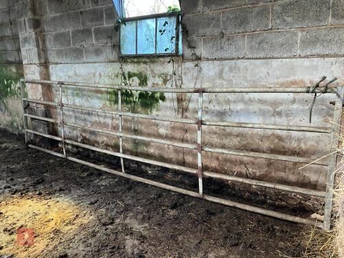 15' GALVANISED HD YARD GATE