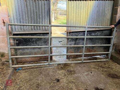 10' GALVANISED HD YARD GATE