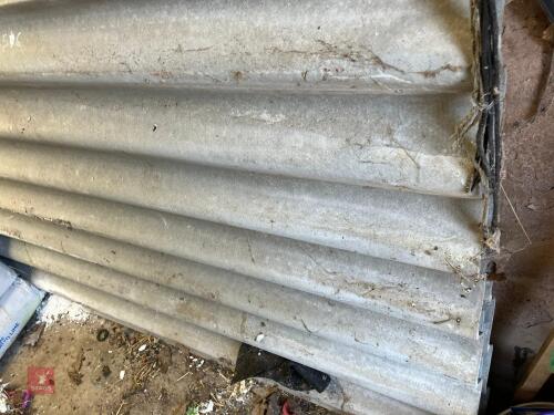 4 X 9' 6'' FIBRE CEMENT SHEETS