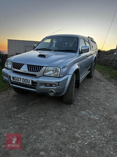 2007 MITSUBISHI TROJAN PICKUP 4WD TRUCK