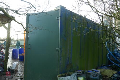 20'6" X 8' SHIPPING CONTAINER