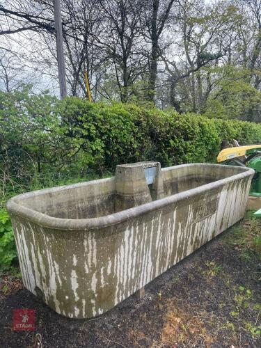 180 GALLON CONCRETE WATER TROUGH