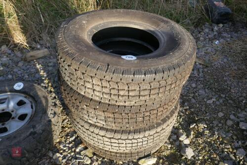 4 X 235/85 R16 TYRES