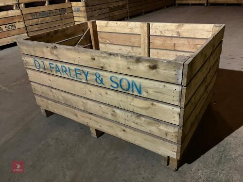 50 ABERGAVENN/SAWMILLS POTATO BOXES