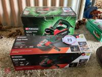 PARKSIDE 4 1/2 ANGLE GRINDER & PLANER - 2