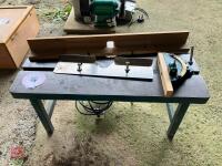RYOBI ROUTER & TABLE - 8