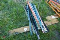 20 PLASTIC ELECTRIC FENCING STAKES - 2