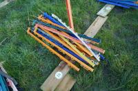 20 PLASTIC ELECTRIC FENCING STAKES - 3