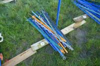 20 PLASTIC ELECTRIC FENCING STAKES - 2