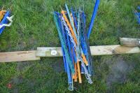 20 PLASTIC ELECTRIC FENCING STAKES - 3