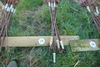 10 METAL ELECTRIC FENCE STAKES - 4