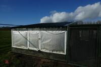 METAL VERANDA AND NIGHT SHELTER PENS - 8