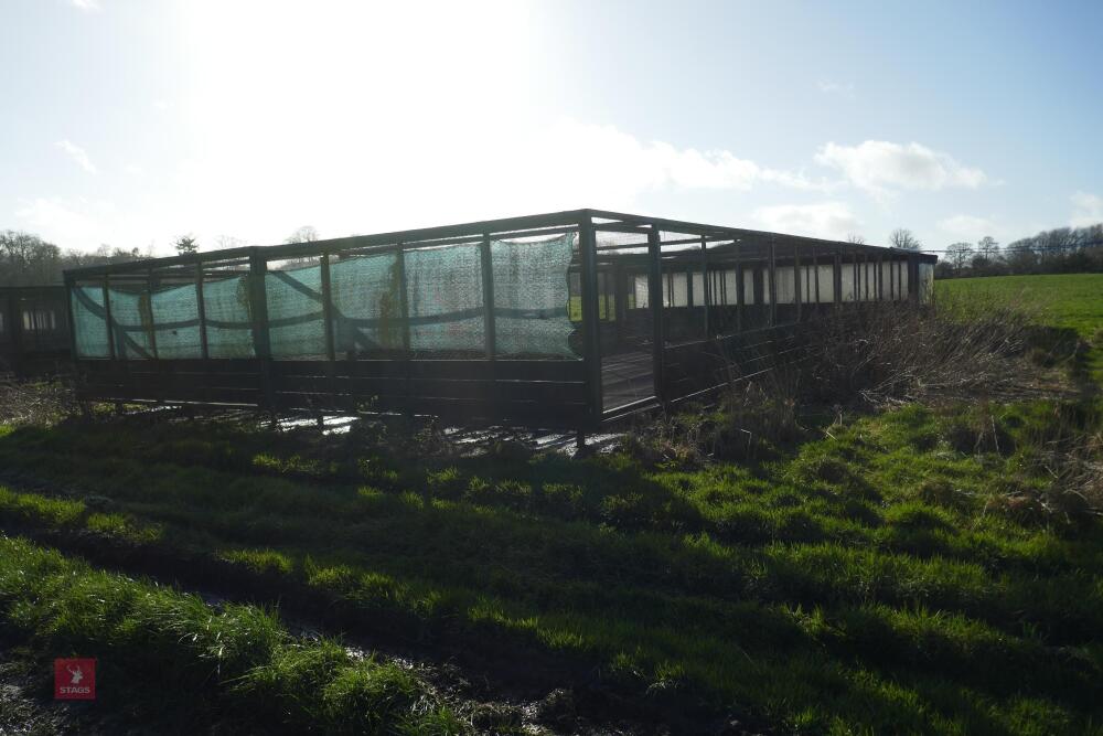 METAL VERANDA AND NIGHT SHELTER PENS