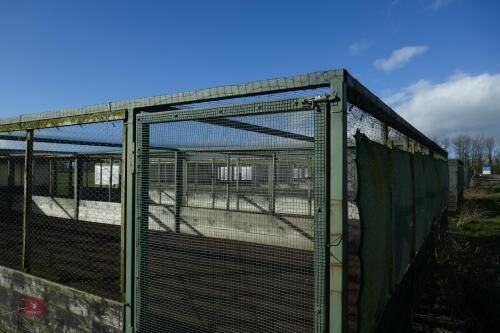 METAL VERANDA AND NIGHT SHELTER PENS