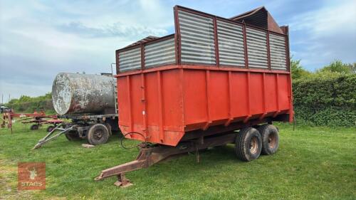 WEEKS 10T SILAGE/TIPPING TRAILER