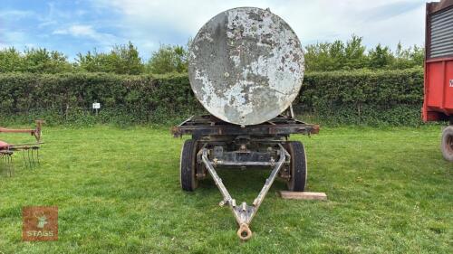 TRAILED BOWSER TRAILER & TANK