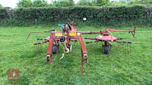 1996 FRANSGARD TI5000 TWIN ROTOR RAKE