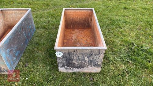 3' FEED/WATER TROUGH
