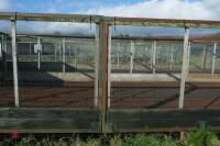 METAL VERANDA AND NIGHT SHELTER PENS - 6