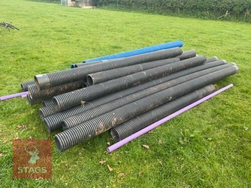 26 LENGTHS OF 6’’ PIPE