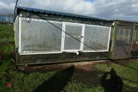 METAL VERANDA AND NIGHT SHELTER PENS - 9