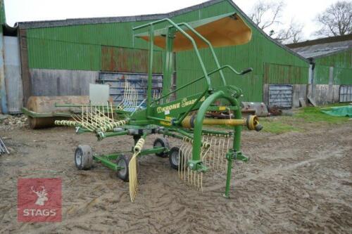 2019 KRONE SWADRO 38 SINGLE ROTA RAKE