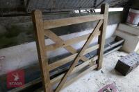 4' WOODEN GATE - 2