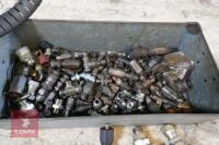 LARGE QTY OF SPARE HYDRAULIC FITTINGS - 3