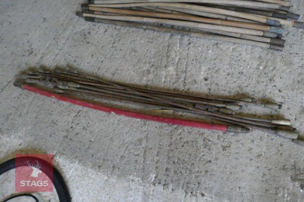 SET OF HEAVY DUTY DRAIN RODS