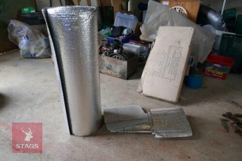 ROLL OF SILVER INSULATION