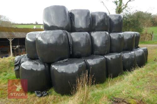 35 ROUND BALES OF QUALITY HAYLAGE