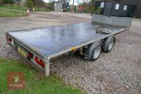 IFOR WILLIAMS TWIN AXLE FLATBED TRAILER - 2