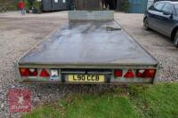 IFOR WILLIAMS TWIN AXLE FLATBED TRAILER - 3