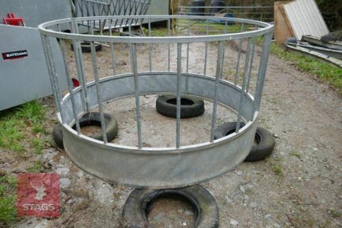 IAE GALVANISED SHEEP ROUND FEEDER