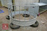 IAE GALVANISED SHEEP ROUND FEEDER - 2