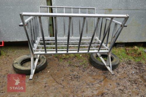 GALVANISED SHEEP BIG BALE FEEDER/CRADLE