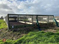 METAL VERANDA AND NIGHT SHELTER PENS