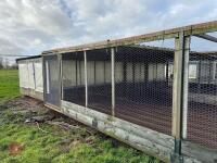 METAL VERANDA AND NIGHT SHELTER PENS - 17