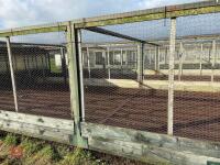 METAL VERANDA AND NIGHT SHELTER PENS - 2